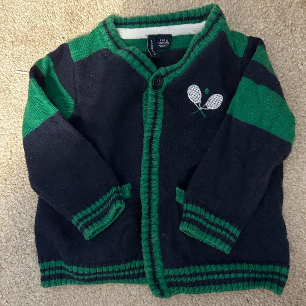 Janie and Jack tennis cardigan